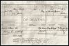 Mary Behen-Death certificate